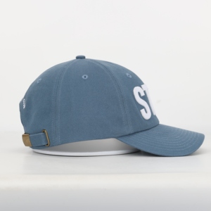 Casquette de baseball non structurée à 6 panneaux, style « Dad Hat », avec logo personnalisé de haute qualité, tendance et sportive, fermeture à boucle métallique - Product Image 4