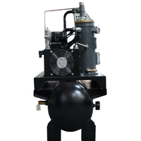 DRSD-4LB-2 de pression de compresseur d'air à vis à entraînement direct 3KW Portable 380V/50HZ à fréquence variable 8-15bar
