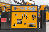 Foreuse de prospection géologique entièrement hydraulique, profondeur 500 m, pression 21 MPa, vitesse 1300 tr/min pour l'exploitation minière et les études géologiques