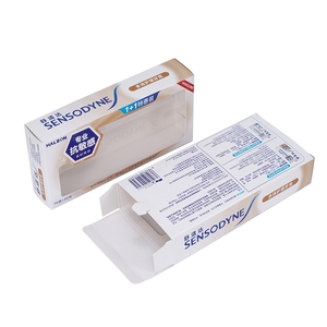 Bán buôn cửa sổ trong suốt kem đánh răng Set Set hộp giấy bao bì thương mại Tùy chỉnh bao bì hộp - Product Image 3