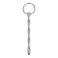 Sexbay Sonde et Dilatateur Urétral en Acier Inoxydable, Plug Métallique Étanche, Jouet Adulte Masculin pour Massage Intime