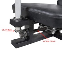 Appareils d'étirement des jambes pour la salle de sport à domicile Doublewin avec système de roue et d'engrenage réglable