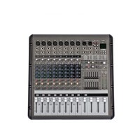 Console de mixage professionnelle PMR860, amplificateur dédié aux spectacles sur scène, haute puissance, 8 canaux, alimentation fantôme 48V
