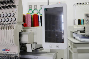 เครื่องปักผ้าคอมพิวเตอร์แบบหัวเดียว รุ่น REVHON จากโรงงานจีน ความเร็ว 1200 รอบต่อนาที 9/12 เข็ม สำหรับงานปักผ้าระดับมืออาชีพ - Product Image 3