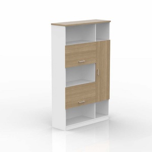 Factory Direct Sale Handle <b>Open</b> Door File Cabinet Office Furniture Modern Wooden Storage Cabinet - Product Image 6
