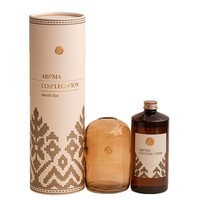 Diffuseur de parfum de luxe en gros 500 ml pour hôtel et maison, huile essentielle d'aromathérapie longue durée, sans alcool, fait main, sans plomb, cadeau