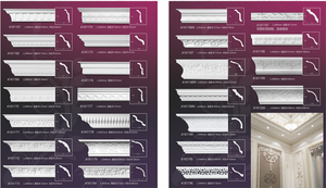 Moulures de corniche en PU de haute qualité, bon <span class=keywords><strong>prix</strong></span>, magnifiques moulures de corniche en polyuréthane - Product Image 2