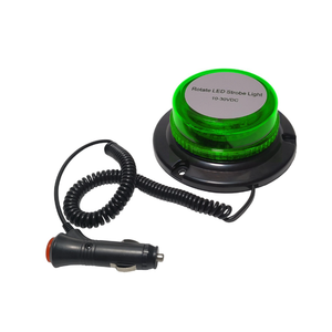 Nuova Luce Lampeggiante LED Beacon, Lampada Stroboscopica IP67 Impermeabile, Installazione Magnetica 24V 15W, Universale per Camion/Autobus Scolastici - Product Image 1