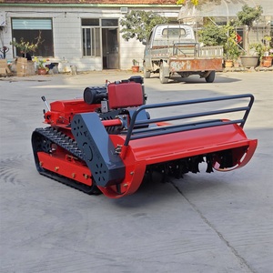 Cortacésped inteligente con motor verde para huertos, desbrozadora con control remoto, cultivador rotatorio con retorno de paja para uso agrícola - Product Image 1