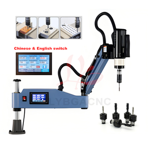 Machine à tarauder électrique à écran tactile avec mandrins universels, type vertical, M6-M24-M36, outil électrique à bras articulé facile à utiliser - Product Image 4