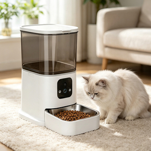Automatic Pet Feeder Comedero Automático Smart Pet Feeder ODM Pet Automatic Feeder Adjustable Feeding Portions - Product Image 1