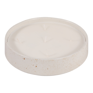 Candela Profumata in Ceramica Terra Luna, Fragranza Giglio e Pera, 25 Oz, Contenitore Riutilizzabile - Product Image 5