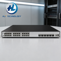 Switch Gigabit PoE+ Administrado de 24 Puertos S5735-S24P4XEZ-V2, 4x 10G SFP+ Uplinks, Switch de Red Inteligente L3 para Puntos de Acceso Wi-Fi 6 y Dispositivos IoT