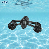 Scooter aquatique haute performance XFY, scooter électrique sous-marin à double moteur, léger (3 kg), 50 m de profondeur, pour la plongée en apnée et la natation