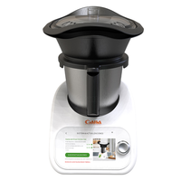 Machine de cuisine multifonctionnelle Cuisinière intelligente Mélangeur thermique de grande capacité Robot culinaire Balance intégrée