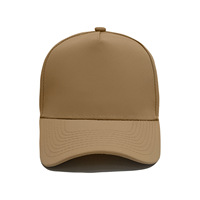 Gorra Trucker de Cinco Paneles con Logotipo Bordado Personalizado, Unisex, para Hombre y Mujer, Resistente al Agua, Gorras de Béisbol para Hombre