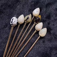 Les Anciens Style Cheveux Bâtons Acétate Vintage Acrylique Mode Japon Mignon Épingles À Cheveux Femmes Cheveux Longs Simple Coloré OEM Personnalisé