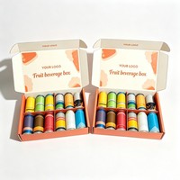Boîtes cadeaux en carton biodégradable pour boissons, vente chaude, haute qualité, pour vin et bière, emballage écologique avec encre à base de soja