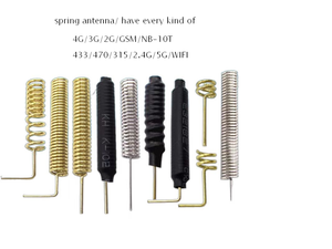 Ăng ten xoắn ốc cao su màu đen Mùa Xuân ăng ten wifi nhận truyền mô-đun điều khiển từ xa - Product Image 3