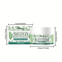 SOUTH MOON Vente en gros Crème apaisante et rafraîchissante Chillflex 100g pour soulager les douleurs articulaires et musculaires, crème corporelle douce et apaisante