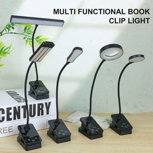 Lampe de lecture LED rechargeable à clip USB avec contrôle tactile pour chevet et bureau – Offre spéciale - Product Image 4