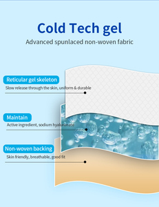 Thiết kế mới thảo dược tinh dầu bạc hà Hydrogel giảm đau vá đau lưng bản vá lỗi lớn Flex trở lại thắt lưng cột sống giảm đau vá - Product Image 4