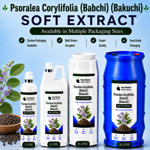 Psoralea Corylifolia Babchi Bakuchi Soft <b>Extract</b> Herbal Plant <b>Extract</b> for Botanical Ingredient Supply - Product Image 1
