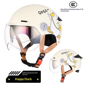 Casco Abierto para Scooter Eléctrico con Lente Extraíble, Ligero y Transpirable, para Ciclismo Eléctrico - Product Image 6