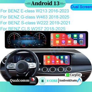 Pantalla dual Carplay Android Auto Car Multimedia Player para <span class=keywords><strong>Mercedes</strong></span> <span class=keywords><strong>Benz</strong></span> E/G/S-Class CLS 2016-2025 Navegación <span class=keywords><strong>GPS</strong></span> Pantalla de 24,6" - Product Image 1