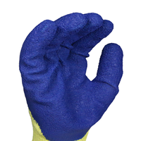 Gants de sécurité MaxiPact en polyester, 10 jauges, 2 fils, revêtement en latex froissé, respirants, durables, antidérapants, certifiés CE