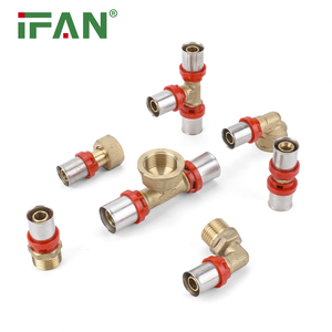 IFAN Venta <span class=keywords><strong>al</strong></span> por mayor Accesorios PEX-<span class=keywords><strong>AL</strong></span>-PEX Multicapa HVAC en forma de U, Codo, Conector en T, Acoplamiento de Latón, Accesorios de Prensado - Product Image 3