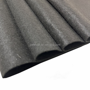Rollo de fieltro de poliéster negro de 1mm <span class=keywords><strong>para</strong></span> textiles <span class=keywords><strong>para</strong></span> el hogar, revestimiento de cuero, tapicería, sensación suave y rígida <span class=keywords><strong>para</strong></span> <span class=keywords><strong>muebles</strong></span>, sofás artesanales hechos de PU - Product Image 5