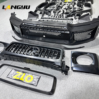 LANGyu Modifikasi Sistem Bodi Mobil G Class G-Wagon W465 hingga 2025 -bus BodyKit Serat Karbon Kering untuk Mercedes-Benz
