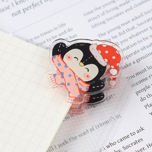 NASNAK - Clip para Notas de Doble Cara, Transparente, de Acrílico PP, con Dibujos Animados, para Estudiantes, Almacenamiento y Recuerdos - Product Image 4