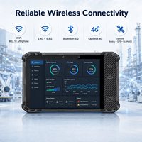 Tablette industrielle robuste durable 10 pouces Intel I7 8+128 Go IP68 Windows 11 Pro 10 cœurs 4,7 GHz Tablette étanche IP68 pour le travail sur le terrain