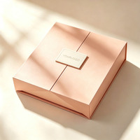 Boîte cadeau de luxe personnalisée à double porte pour parfum, cosmétiques, livres, emballage en papier, boîte cadeau avec insert de protection