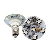 Lumières LED à points préprogrammées B-09D en plastique RGB Turbo Light, indice de protection IP65, AC24V 2W, angle de 360°, 180lm, CRI80, pour parcs d'attractions
