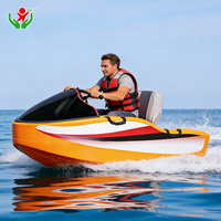 Bateau à jet électrique miniature personnalisé de haute qualité Tongcai, pour le ski nautique personnel et le surf, adapté à la navigation à rames