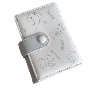 <b>Cute</b> Cartoon Cat Pattern Short Tri-fold Wallet for Women New Style Unique Coin <b>Purse</b> Card Holder for Student Girls - Product Image 6