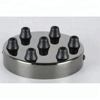 Plaque de plafond pour lustre à 7 trous, base de châssis de lampe suspendue, accessoires d'éclairage