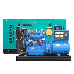 Generator Diesel Tipe Senyap Kontrol Otomatis Set 50 Kva 70 Kva 125kva Generator Diesel Tipe Senyap Set dari Pabrik Cina