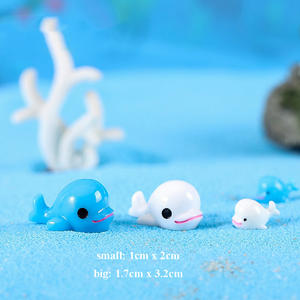 Offre Spéciale 3d Miniature Dauphin <span class=keywords><strong>Baleine</strong></span> Résine Charme Porte-clés Pendentif Accessoires - Product Image 2