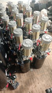 12v dc 24v dc יחידת כוח הידראולי משאבה כפולה משחק הידראולי יחידת כוח הידראולי - Product Image 2