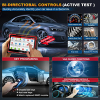 LAUNCH X431 PRO ELITE OBD2 Escáner Sistemas completos Herramienta de diagnóstico de coche Máquina 32 Reinicio CANFD DOIP ECU CODIFICACIÓN Prueba activa FCA SGW