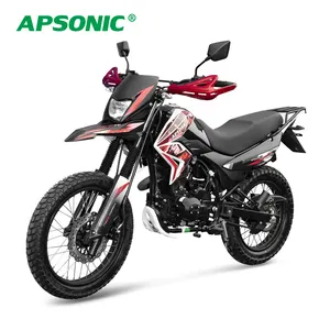 अफ्रीका के लिए APSONIC मोटरसाइकिल की 200cc फैशन हॉट हाई क्वालिटी डर्ट बाइक