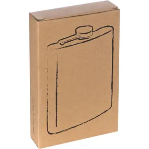 Petaca de acero personalizada para merchandising - Product Image 3