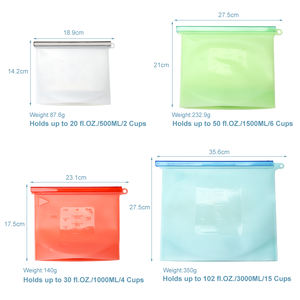 Bolsas <span class=keywords><strong>de</strong></span> almacenamiento <span class=keywords><strong>de</strong></span> alimentos <span class=keywords><strong>de</strong></span> <span class=keywords><strong>silicona</strong></span> reutilizables portátiles Bolsas Ziplock <span class=keywords><strong>de</strong></span> nevera <span class=keywords><strong>de</strong></span> <span class=keywords><strong>silicona</strong></span> para embalaje <span class=keywords><strong>de</strong></span> alimentos - Product Image 2