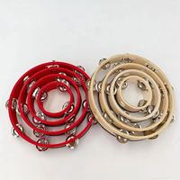 ShangChi Stainless Steel Tambourine Jingle Replacement Bell Parts with Customized Size for Hand Drums and Percussion Sets