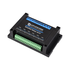 Module de relais industriel 6 canaux RP2350 avec interfaces RS485 / Pico HAT intégrées et circuits de protection à isolation multiple - Product Image 1