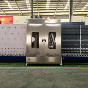 Máquina de Lavado y Secado de Vidrio Vertical de Doble Capa de 2500x3000 mm con Bomba de Motor PLC - Product Image 1